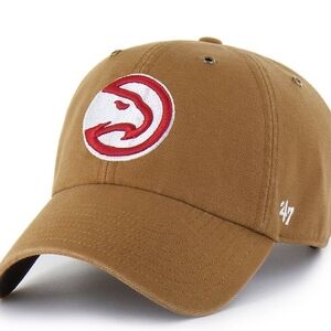 NWT CARHARTT '47 LIMITED COLLECTION COLLAB ATLANTA HAWKS CLEAN UP CAP
